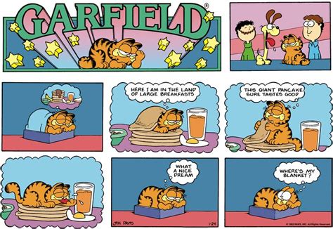The details in each comic strip are downright amazing. . Garfield gocomics